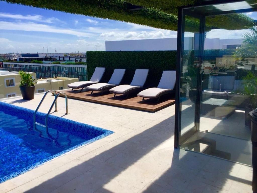 Luxury 5Th Avenue Menesse 32 Appartement Playa del Carmen Buitenkant foto